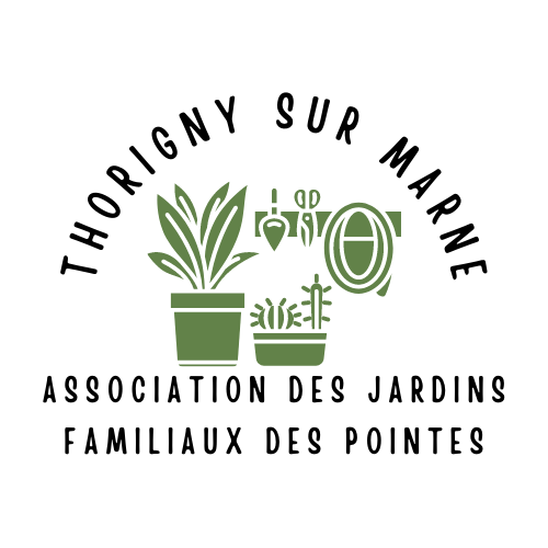 logo de l'association des Jardins Familliaux des Pointes à 
          Thorigny sur marne